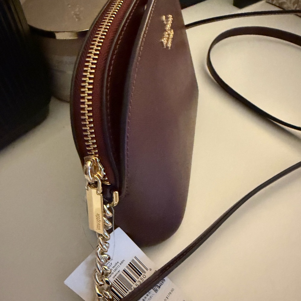 Kate Spade Spencer Burgundy Crossbody Bag - Picture 3 of 4